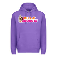 Purple dilla' donuts Premium Hoodie - artisFamous