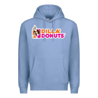 Colony Blue dilla' donuts Premium Hoodie - artisFamous