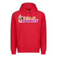 Red dilla' donuts Premium Hoodie - artisFamous