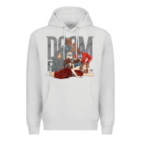 Dove Grey doom breakfast patrol Premium Hoodie - artisFamous
