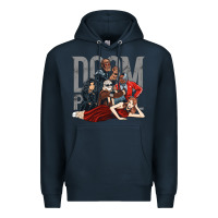 Navy doom breakfast patrol Premium Hoodie - artisFamous