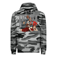 Slate Camo doom breakfast patrol Premium Hoodie - artisFamous