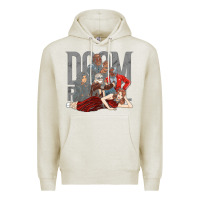 Oatmeal Heather doom breakfast patrol Premium Hoodie - artisFamous