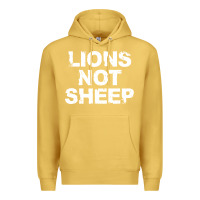 Antique Gold lions not sheep Premium Hoodie - artisFamous