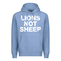 Colony Blue lions not sheep Premium Hoodie - artisFamous