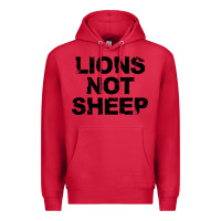 Cardinal lions not sheep Premium Hoodie - artisFamous