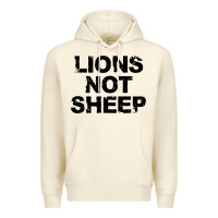 Sandshell lions not sheep Premium Hoodie - artisFamous