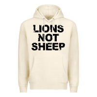 Tofu lions not sheep Premium Hoodie - artisFamous