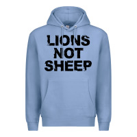 Colony Blue lions not sheep Premium Hoodie - artisFamous