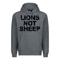 Rock lions not sheep Premium Hoodie - artisFamous
