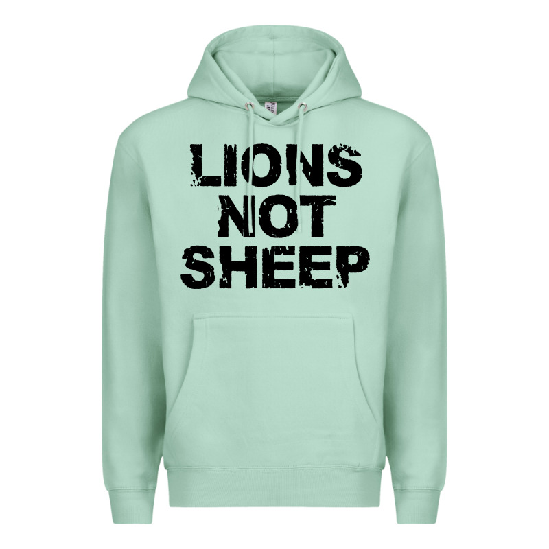 Lions Not Sheep Premium Hoodie by artisFamous | Teevron