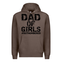 Coffee dad of girls Premium Hoodie - artisFamous