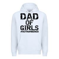 White dad of girls Premium Hoodie - artisFamous