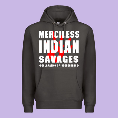 Merciless Indian Savages Premium Hoodie Designed By Artisfamous