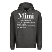 Charcoal Heather mimi Premium Hoodie - artisFamous