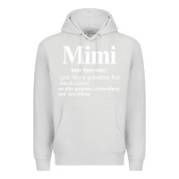 Dove Grey mimi Premium Hoodie - artisFamous