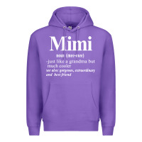 Purple mimi Premium Hoodie - artisFamous