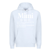 White mimi Premium Hoodie - artisFamous
