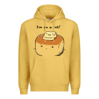 Antique Gold i'm on a roll! Premium Hoodie - artisFamous