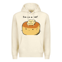 Sandshell i'm on a roll! Premium Hoodie - artisFamous