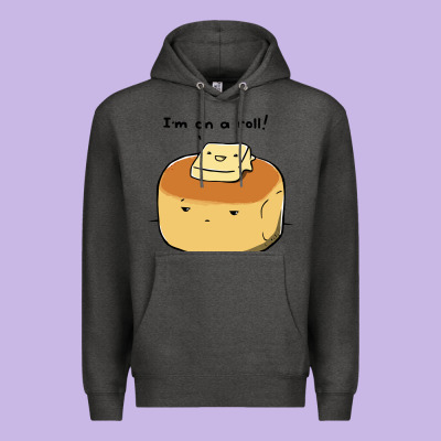 I'm On A Roll! Premium Hoodie Designed By Artisfamous