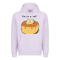 Lilac i'm on a roll! Premium Hoodie - artisFamous
