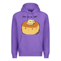 Purple i'm on a roll! Premium Hoodie - artisFamous
