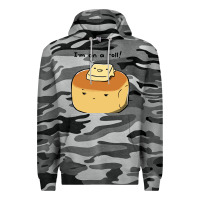 Slate Camo i'm on a roll! Premium Hoodie - artisFamous