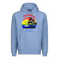 Colony Blue weekapaug, rhode island sunset Premium Hoodie - artisFamous
