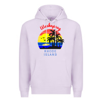 Lilac weekapaug, rhode island sunset Premium Hoodie - artisFamous