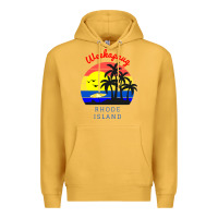 Mustard weekapaug, rhode island sunset Premium Hoodie - artisFamous