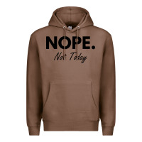 Chestnut nope not today Premium Hoodie - artisFamous