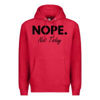 Cardinal nope not today Premium Hoodie - artisFamous