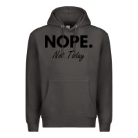 Smoke nope not today Premium Hoodie - artisFamous