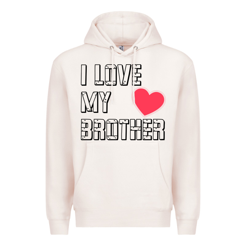 I Love My Brother, Brothers Day , Brother Sister  Love Premium Hoodie by artisFamous | Teevron