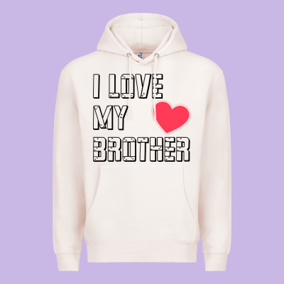 I Love My Brother, Brothers Day , Brother Sister  Love Premium Hoodie Designed By Artisfamous