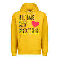 Lemon i love my brother, brothers day , brother sister  love Premium Hoodie - artisFamous