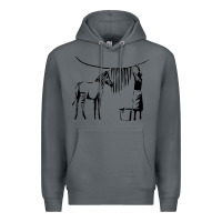 Rock Banksy Zebra Premium Hoodie - artisFamous