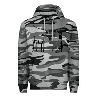 Slate Camo Banksy Zebra Premium Hoodie - artisFamous