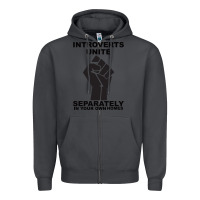 Smoke introverts unite seperately in your own homes Zipper Hoodie - Bettercallsaul