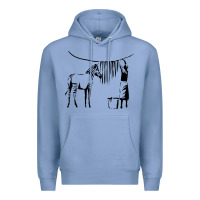 Banksy Zebra Premium Hoodie | Teevron