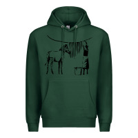 Sports Green Banksy Zebra Premium Hoodie - artisFamous