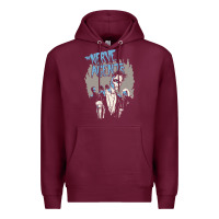 Burgundy the nerve agents Premium Hoodie - artisFamous