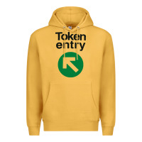 Mustard token entry Premium Hoodie - artisFamous