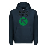 Navy token entry Premium Hoodie - artisFamous