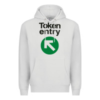 Dove Grey token entry Premium Hoodie - artisFamous