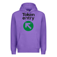 Purple token entry Premium Hoodie - artisFamous