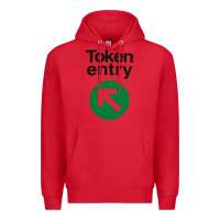 Red token entry Premium Hoodie - artisFamous