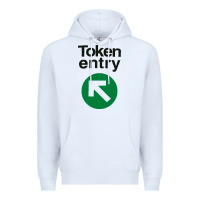 White token entry Premium Hoodie - artisFamous