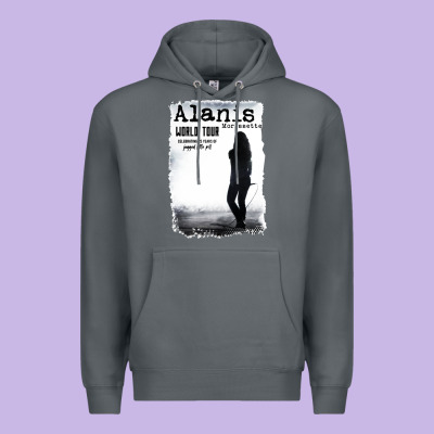 Alanis Morissette, World Tour Premium Hoodie Designed By Artisfamous